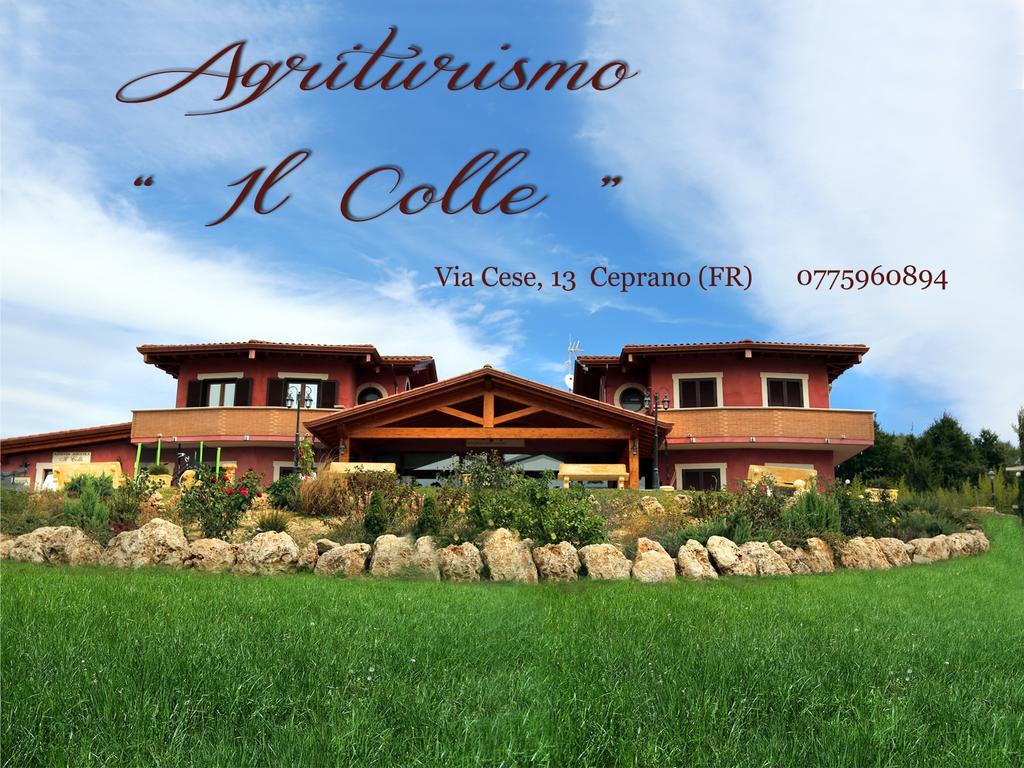 Agriturismo Ciociaro " Il Colle " Hotel Ristorante Ceprano Exterior foto